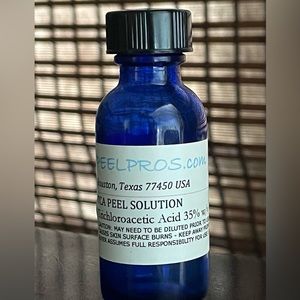 35% TCA Acidic solution.